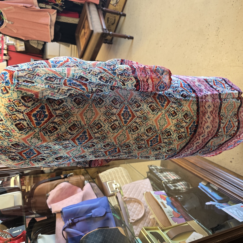 Boho Chic Patterned Tunic Dress - Picture 6 of 11